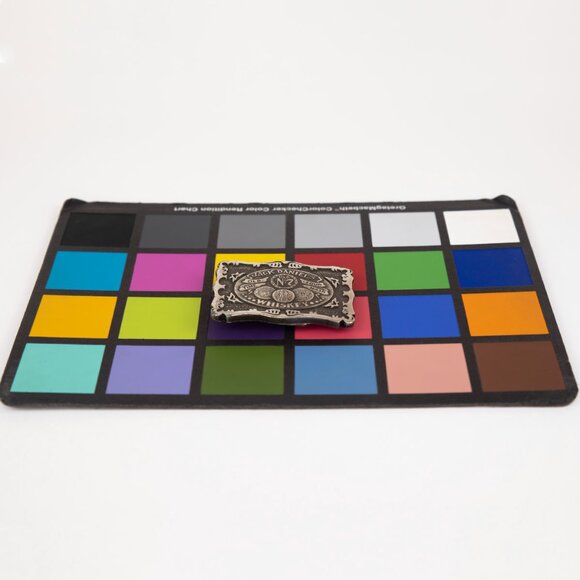 VTG 1973 Jack Daniels No 7 James Lind Wyoming Studio Art Works Belt Buckle - Picture 8 of 8